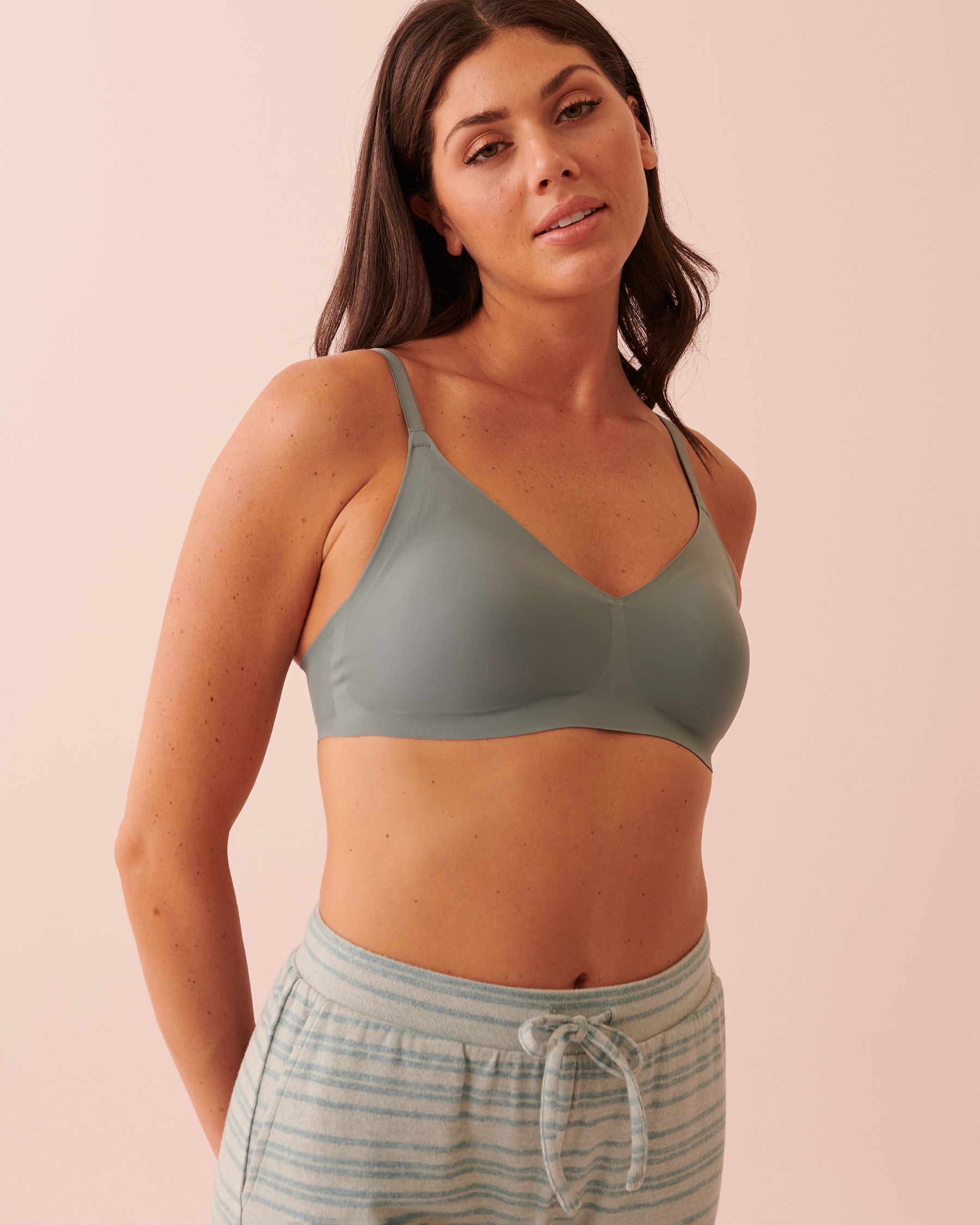 la Vie en Rose Women’s GOBLIN BLUE Push-up Lounge Bralette